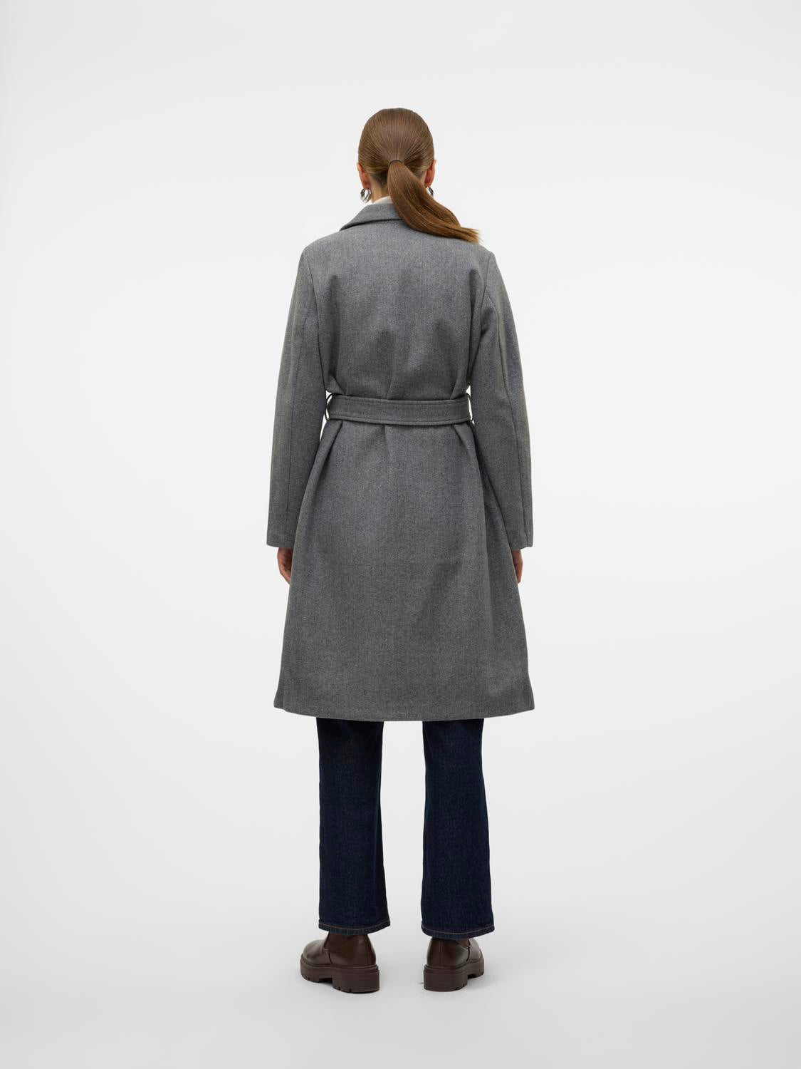 VMFORTUNEAYA LONG  COAT GA NOOS Mellomgrå
