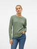 Vmdoffy Ls O-Neck Blouse Ga Noos Grønn