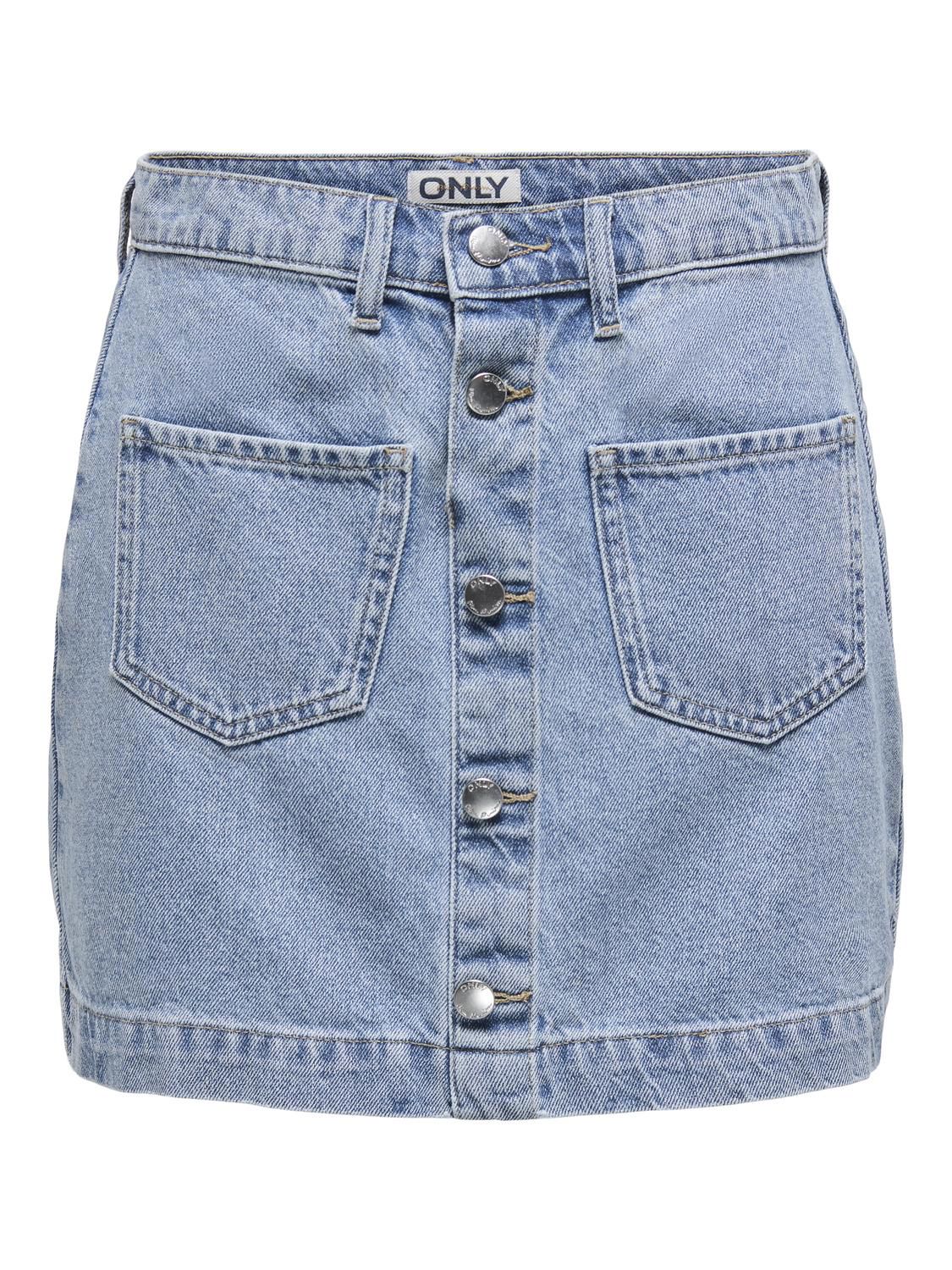 Onlamazing Hw Skirt Tai Dnm Noos Blå