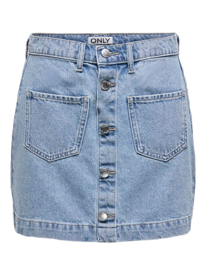 Onlamazing Hw Skirt Tai Dnm Noos Blå
