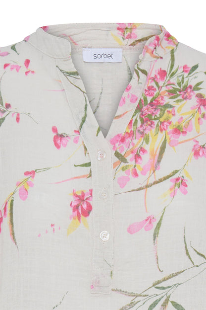Sbalexa G Flo Blouse Beige