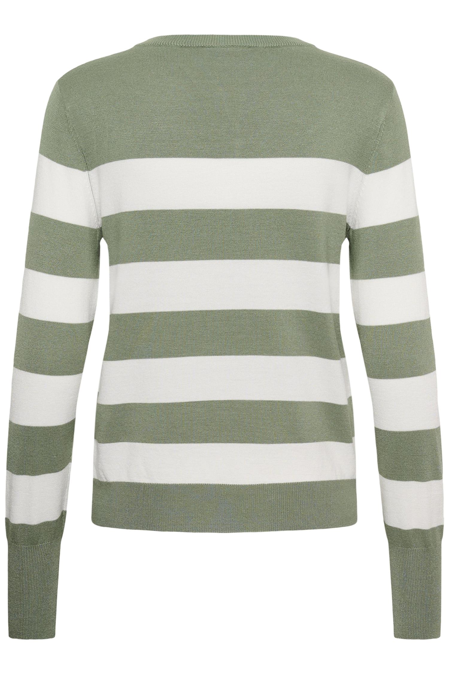 Kalizza Striped Knit Pullover Grønn