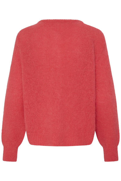 Sbgulvig Knit Cardigan Rosa