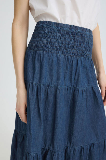Pzjill Skirt Blå