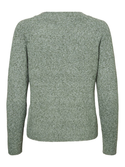 Vmdoffy Ls O-Neck Blouse Ga Noos Grønn