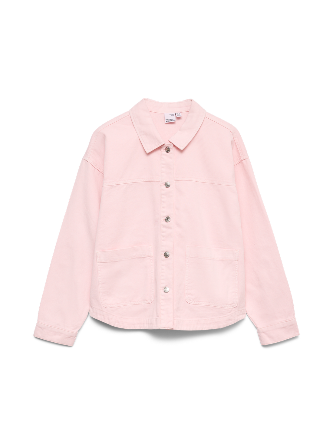 Vmjamie Ls Denim Shacket Mix Ga Noos Rosa