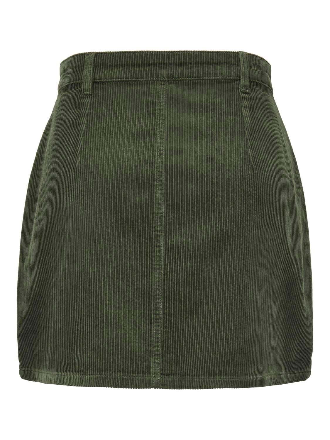 Jdyshiraz Corduroy Skirt Pnt Noos Grønn