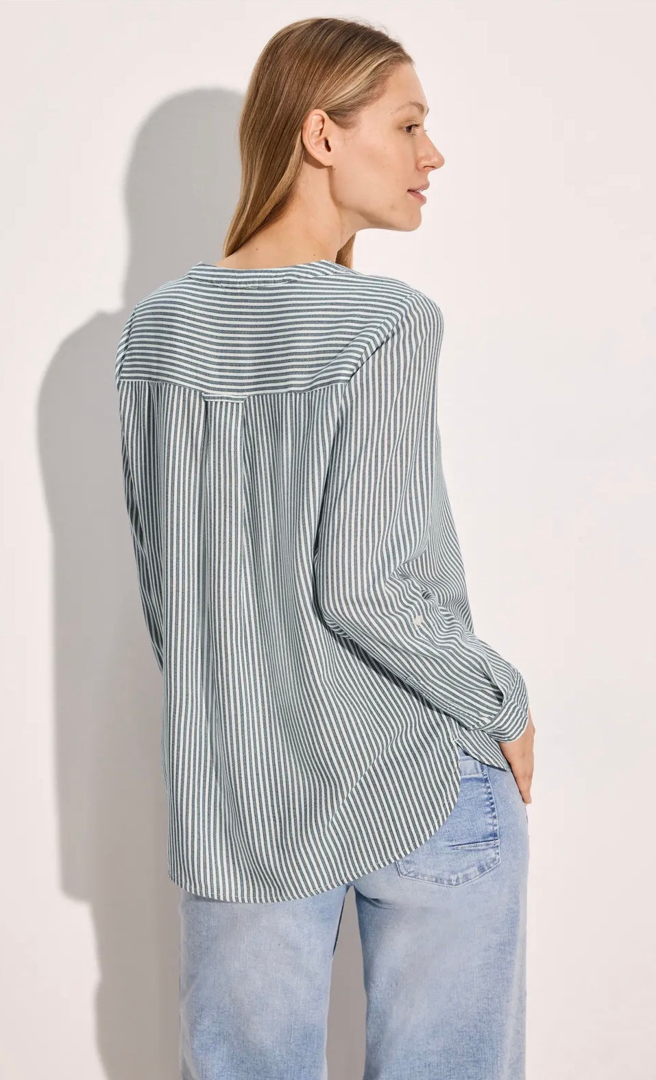 NOS Stripe blouse Grønn