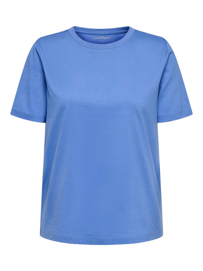 Onlfreja S/s Luxe Top Cc Jrs Noos Blå