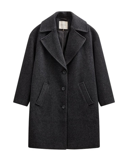 Fqmayer-Coat Grå