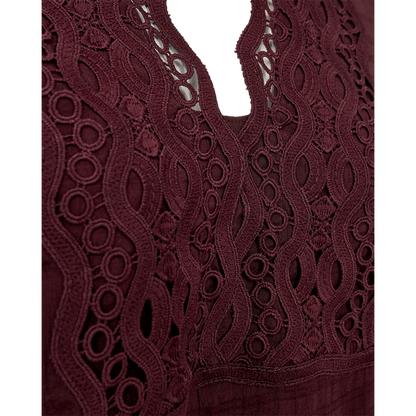 FQShu-blouse Burgunder