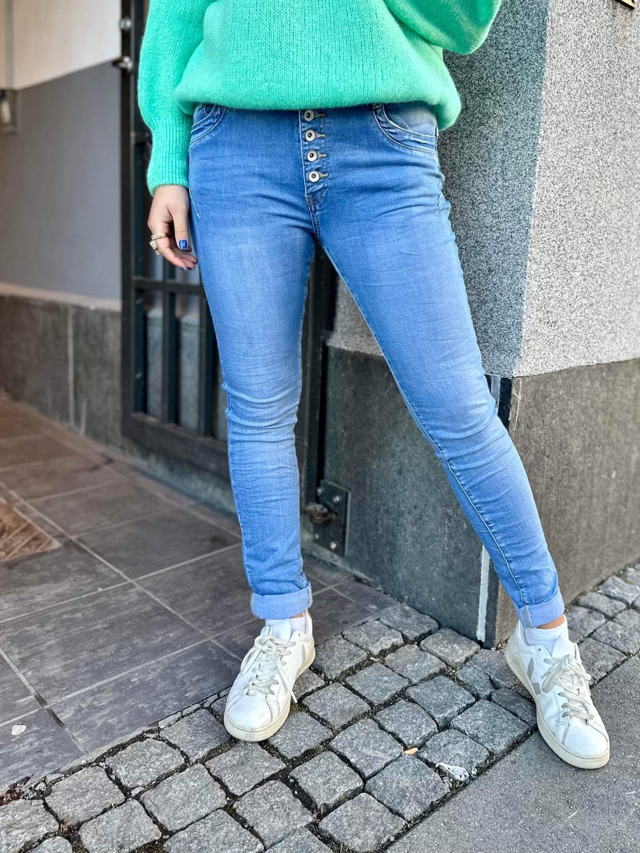 Pepper jeans 523-102 Blå