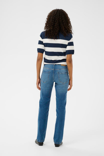 Kamaris Reg Fit Jeans Blå