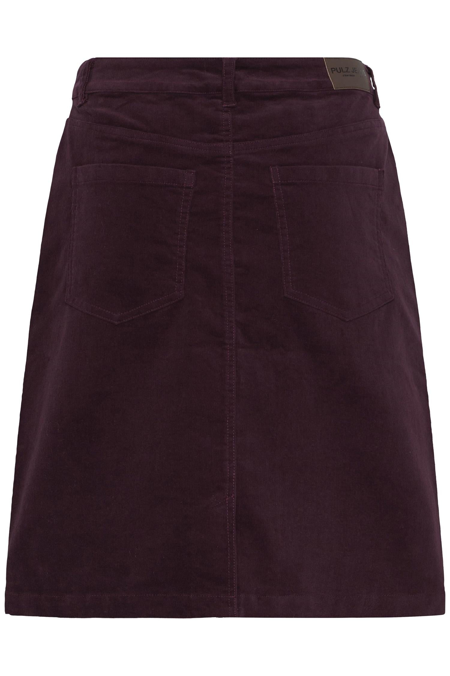 Pzsally Skirt Burgunder