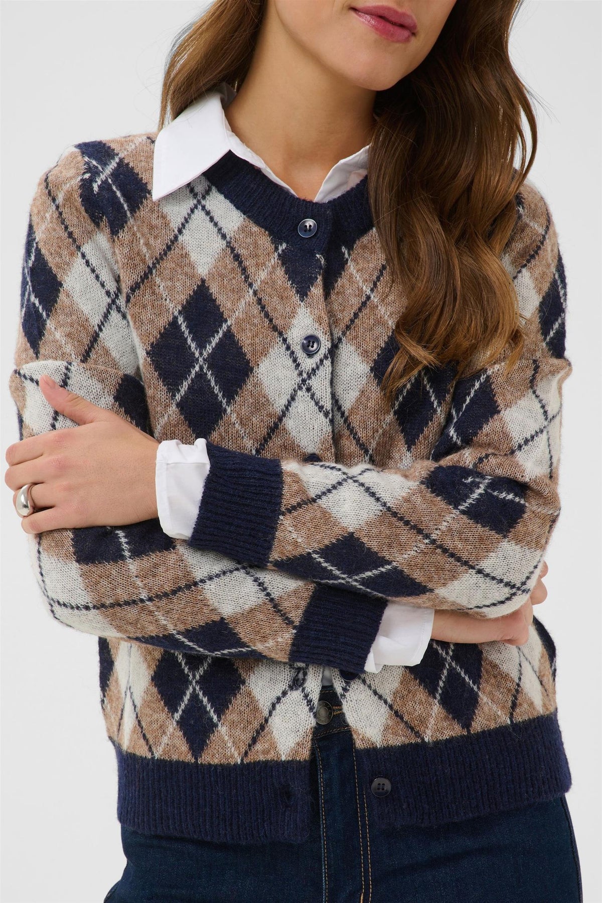 Kaharlow Cardigan Flerfarget