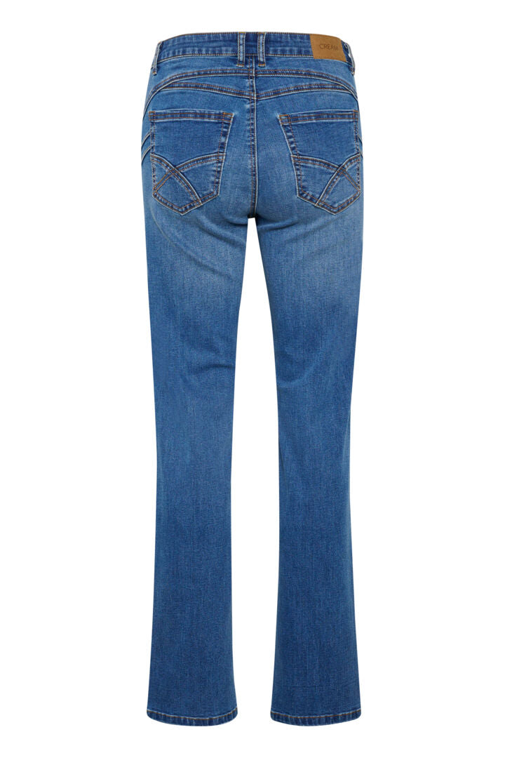 CRAMALIE STRAIGHT Medium Blue Denim