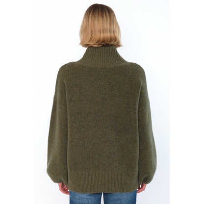 Fam patch Sweater Short Grønn