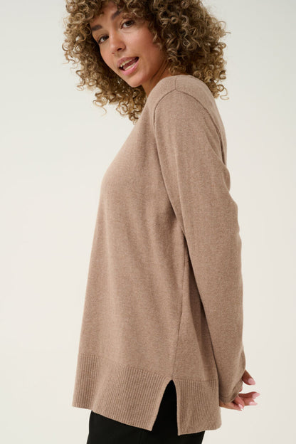 CRANVA KNIT PULLOVER Fango