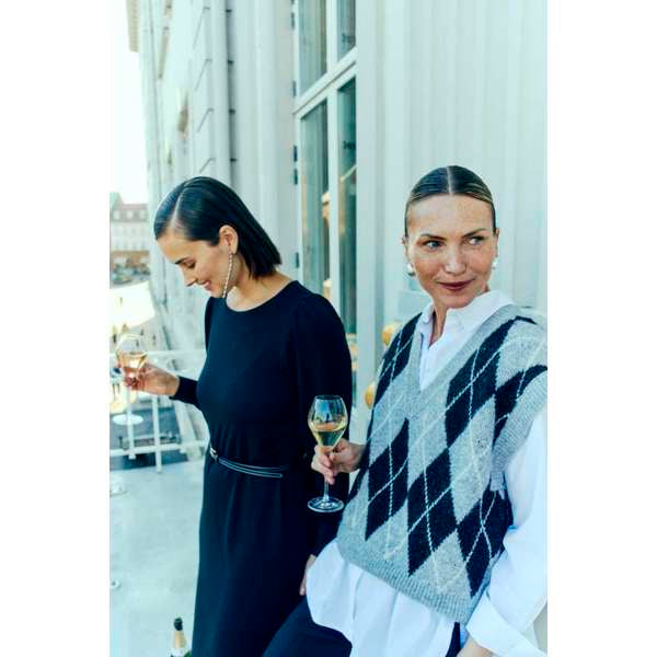 FQVESPER-WAISTCOAT Grå