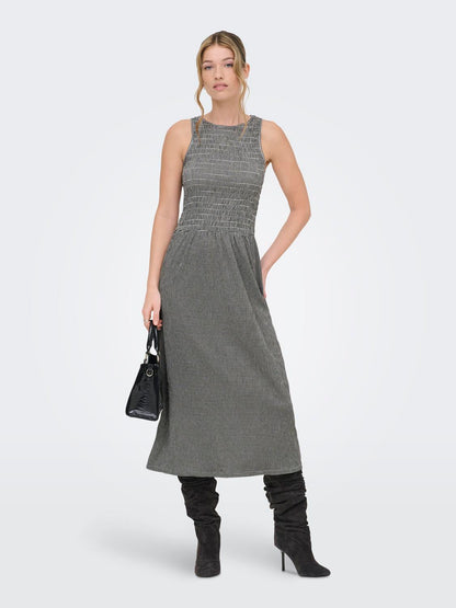 Onlcelle S/l Smock Dress Jrs Sort