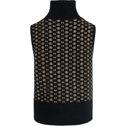 Logo vest Svart