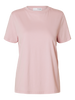 SLFMYESSENTIAL SS O-NECK TEE NOOS Rosa