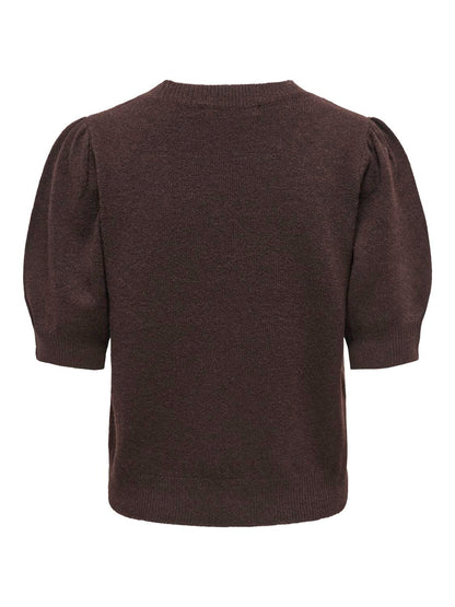 Onlrica 2/4 Pullover Knt Noos Brun