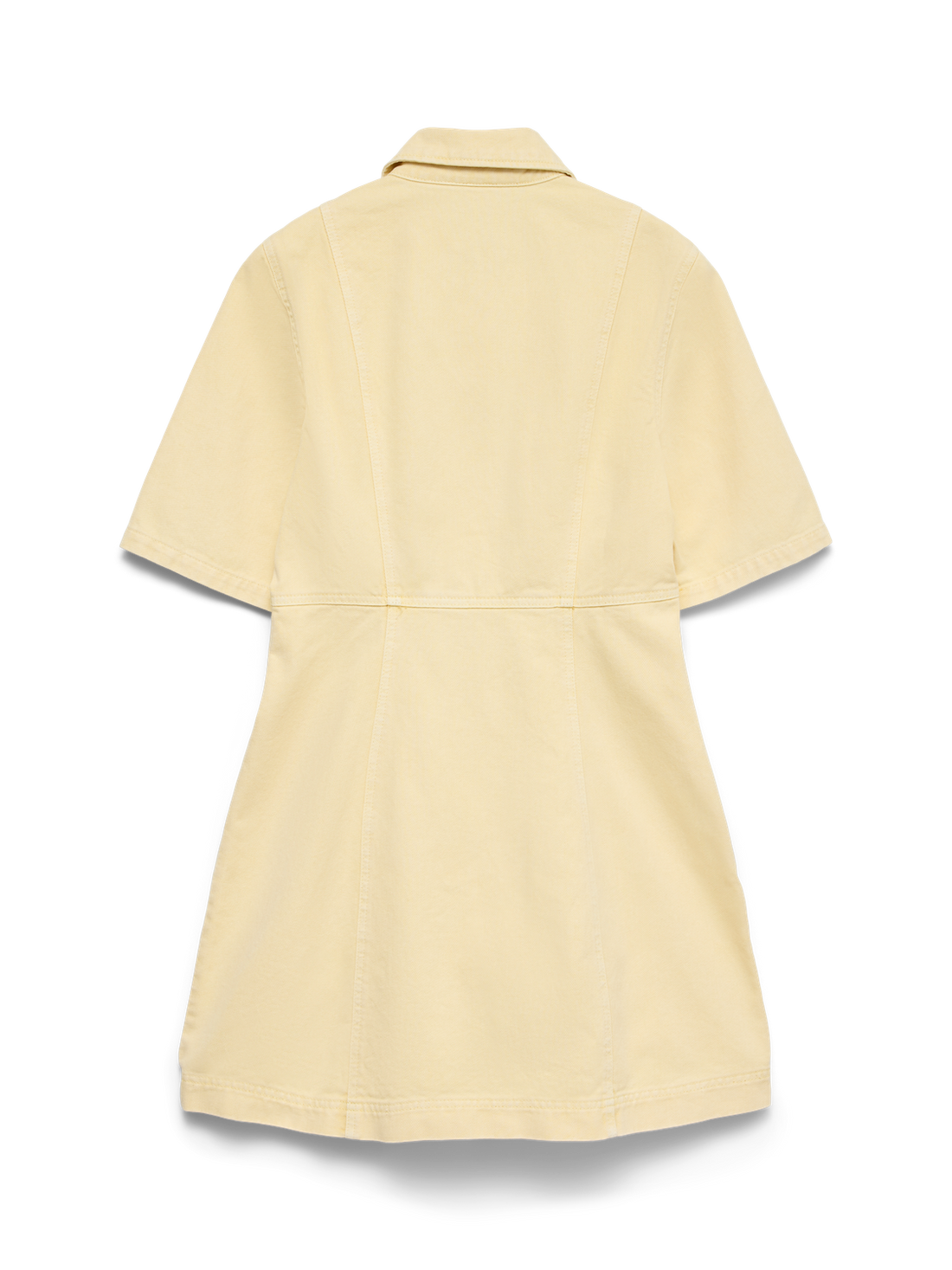 Vmdaisy 2/4 Short Denim Dress Noos Gul