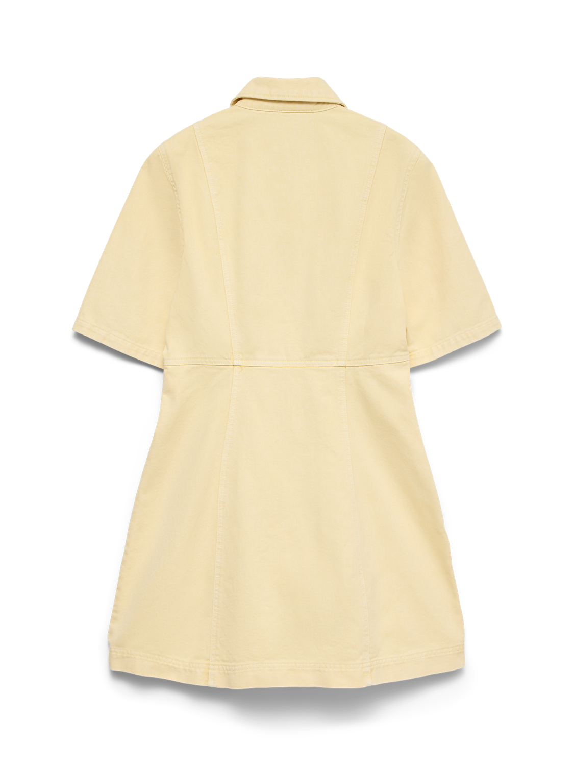 Vmdaisy 2/4 Short Denim Dress Noos Gul