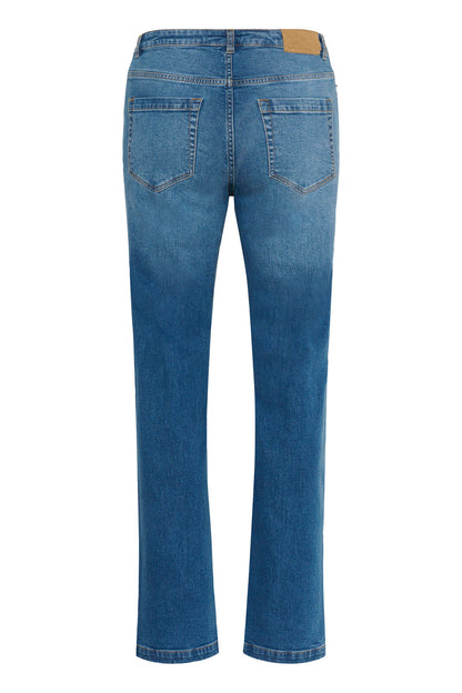 Kamaris Reg Fit Jeans Blå