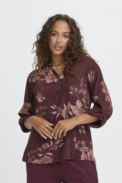 Sbwillow Blouse Cabernet