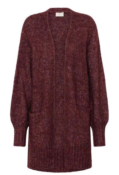Katrina Knit Cardigan Windsor Wine Melange