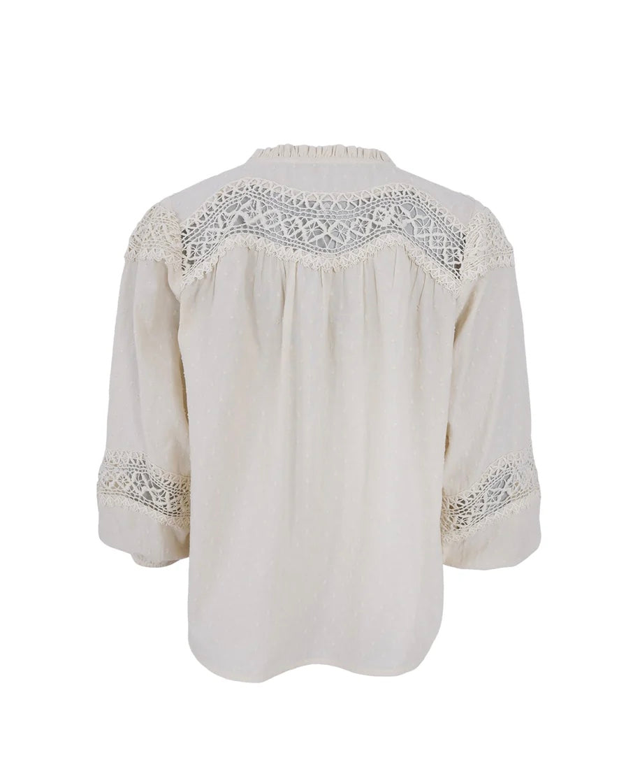 BCDIDO BLOUSE Lys Beige