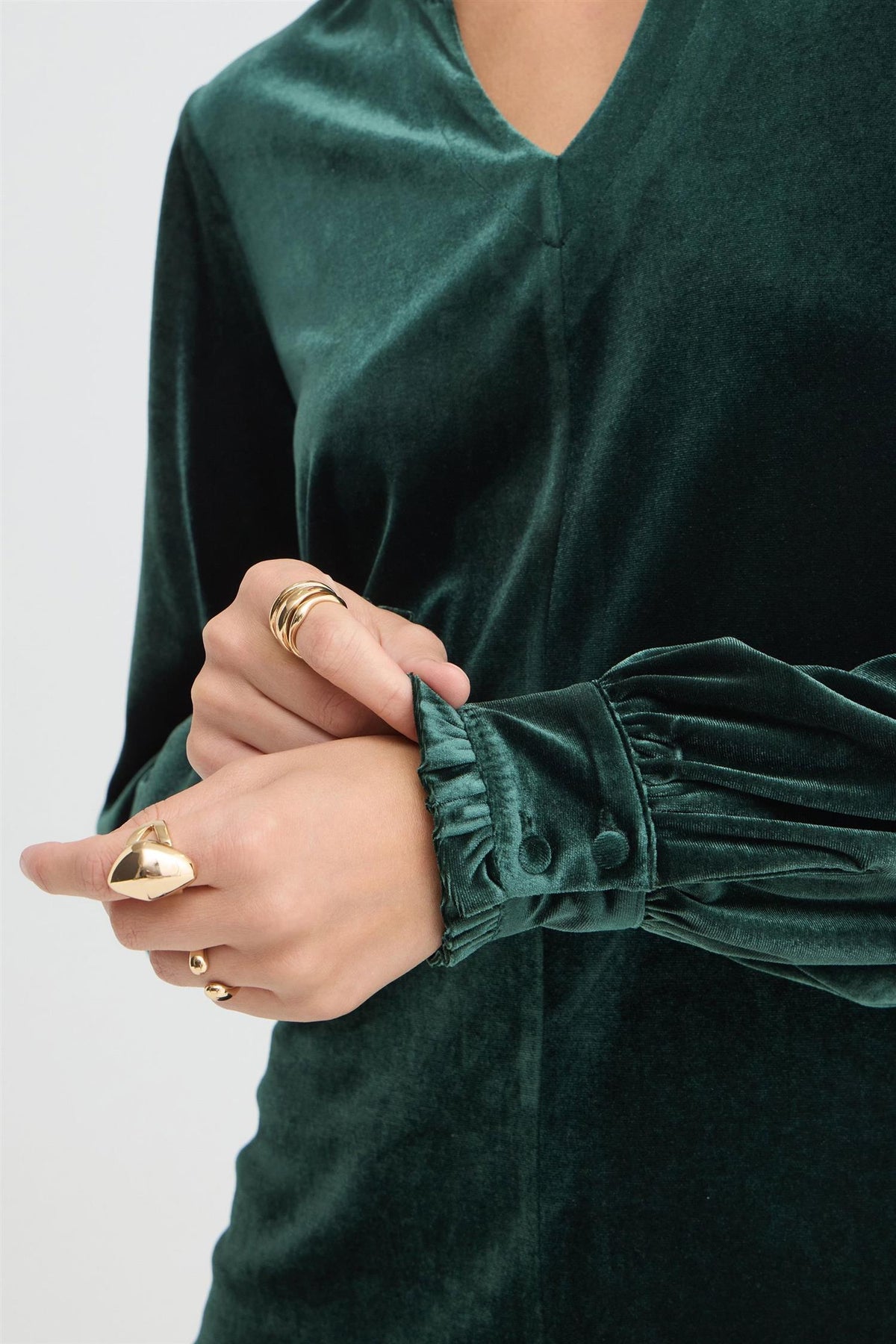 Pzbarbara Ls  Blouse Brun