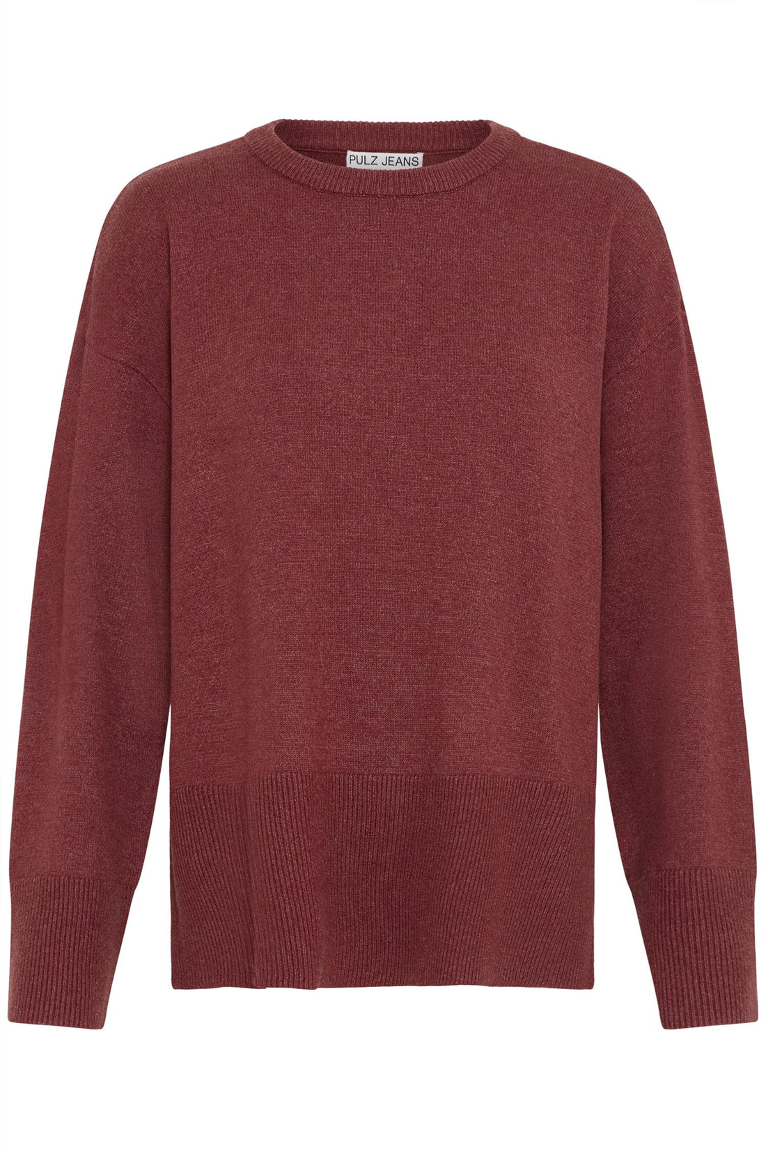 Pzsteffi Oneck Pullover Spiced Apple Melange