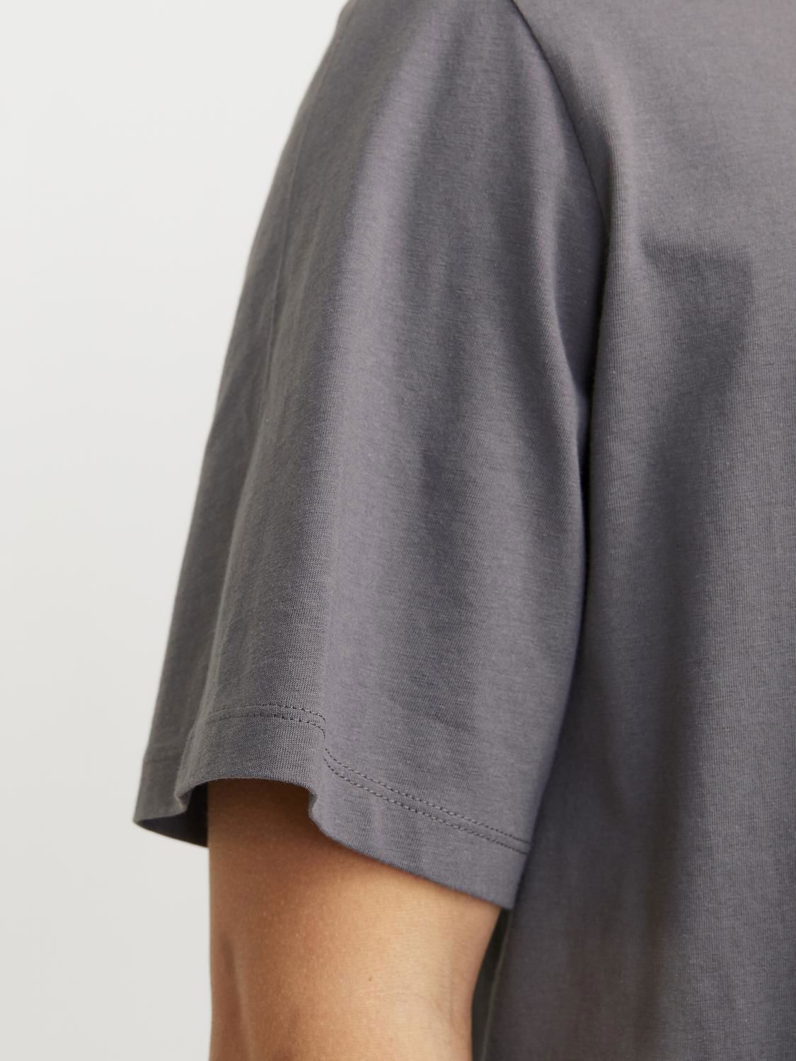 Jjeorganic Basic Tee Ss O-Neck Noos Grå