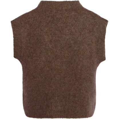 Pernille vest Brun