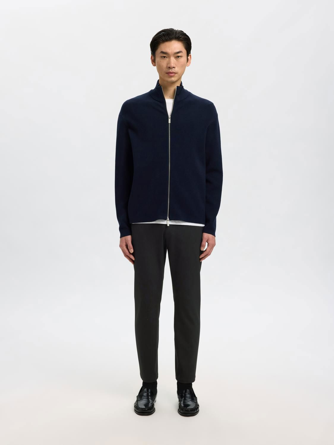 Slm175-Slim Robert Flex Pants Noos Sort