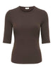 Jdyreno 2/4 O Neck Top Jrs Dia Sort