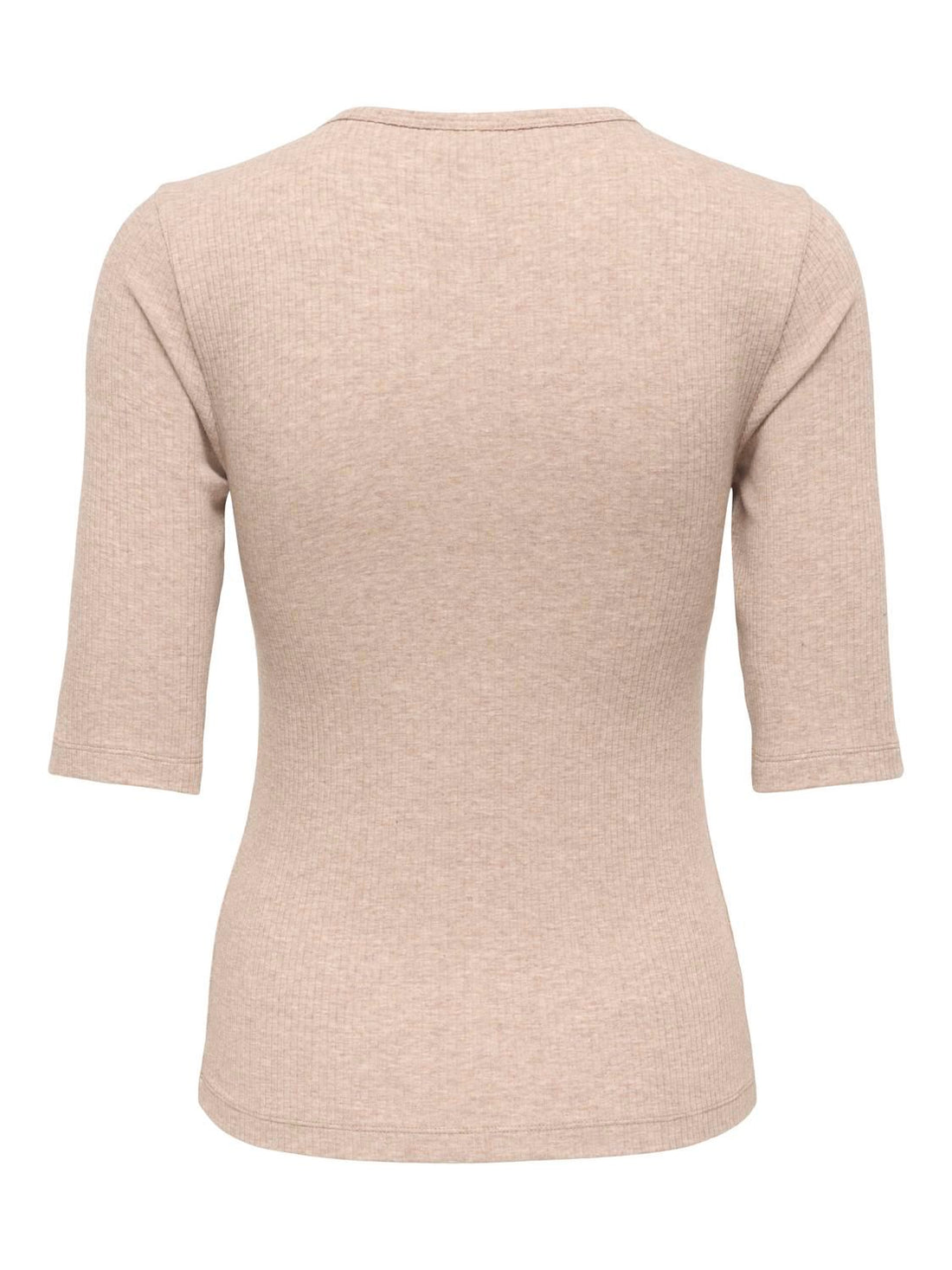 Jdyreno 2/4 O Neck Top Jrs Dia Beige