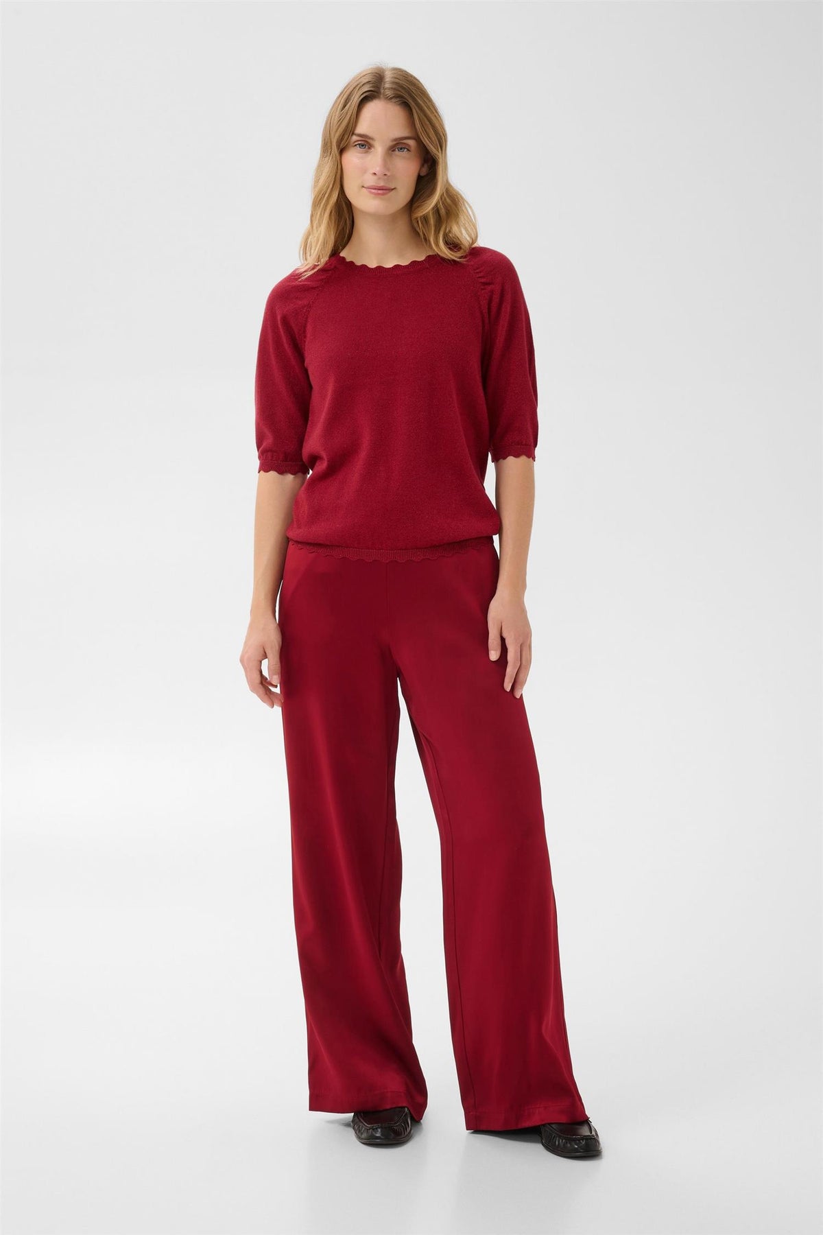 Dotpw Pullover Rød
