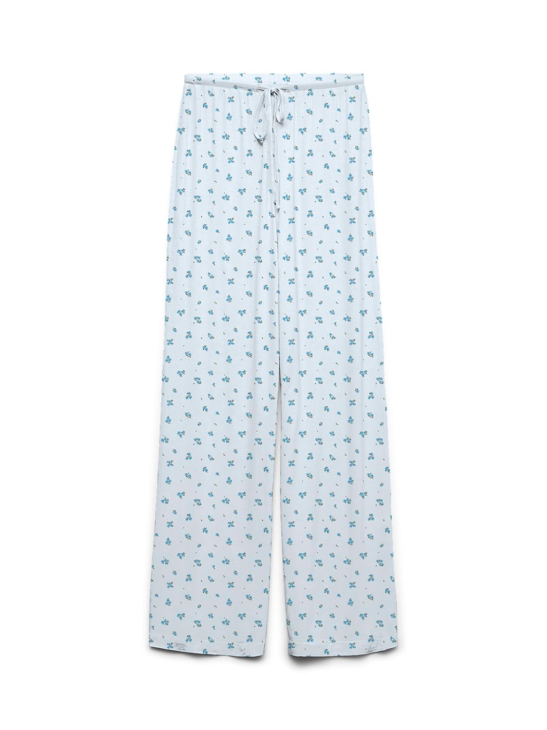 Vmesther Aop Hw Loose Pants Jrs Blå
