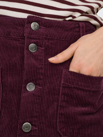 Jdyshiraz Corduroy Skirt Pnt Noos Lilla
