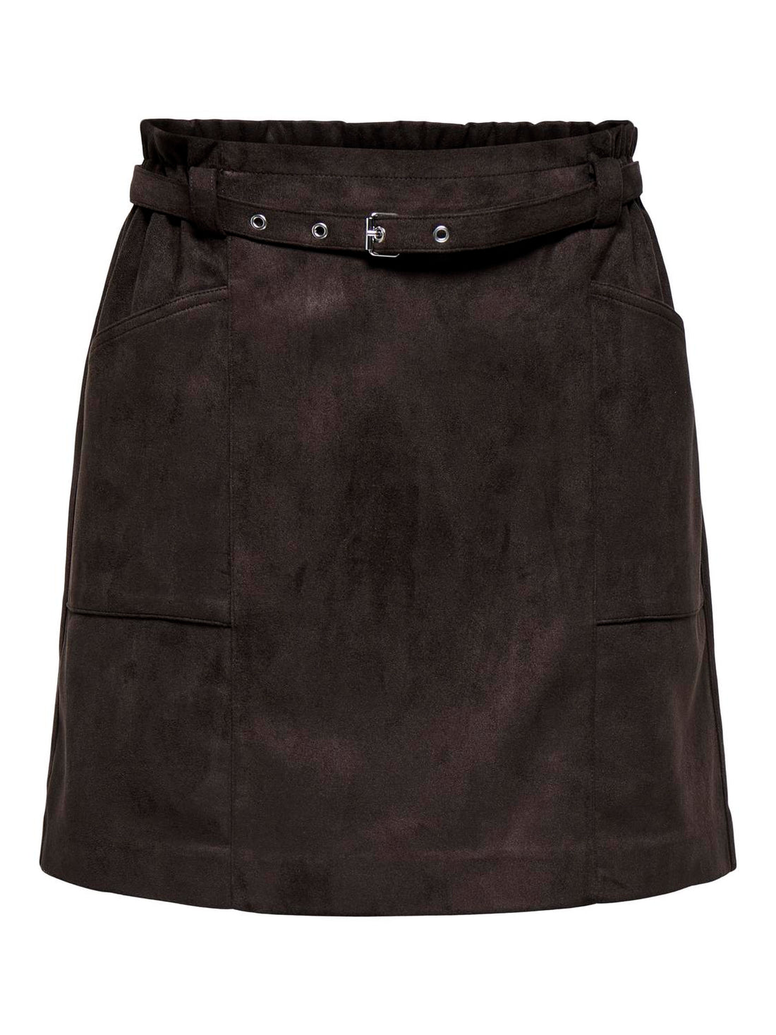 Onldiane Heidi Life Faux Suede Skirt Otw Brun