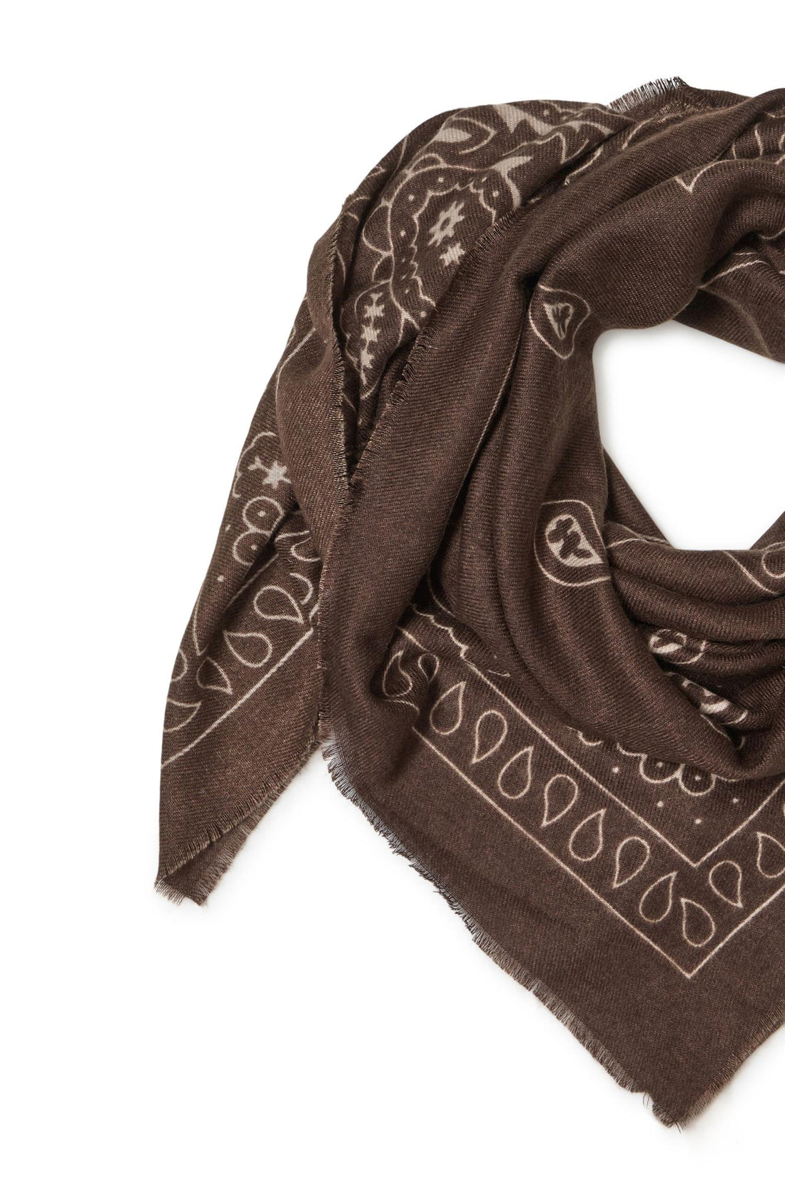 Sbxpaisa Scarf 1 Brun