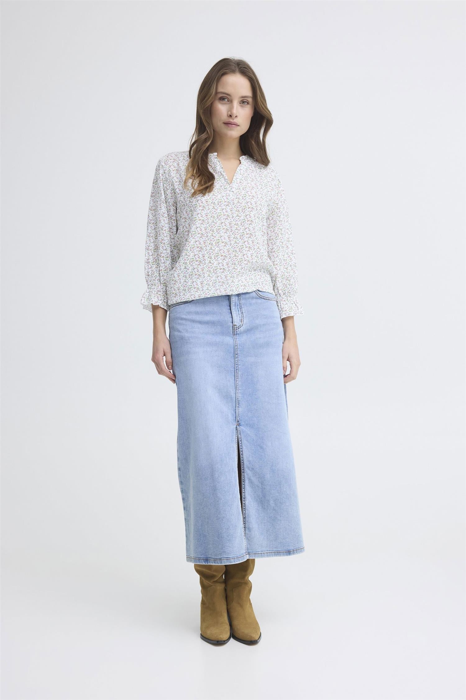 Sbalexa G Sfl Blouse Hvit