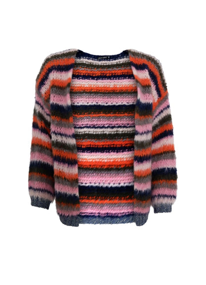 BCTanita knit cardigan Blå