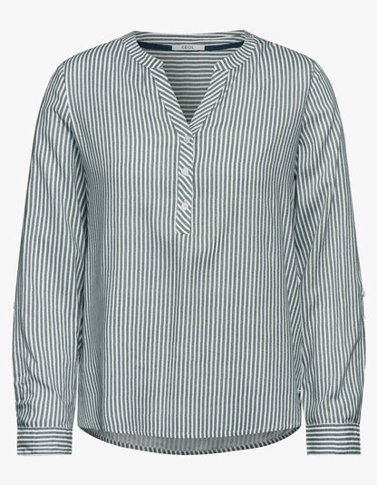 NOS Stripe blouse Grønn