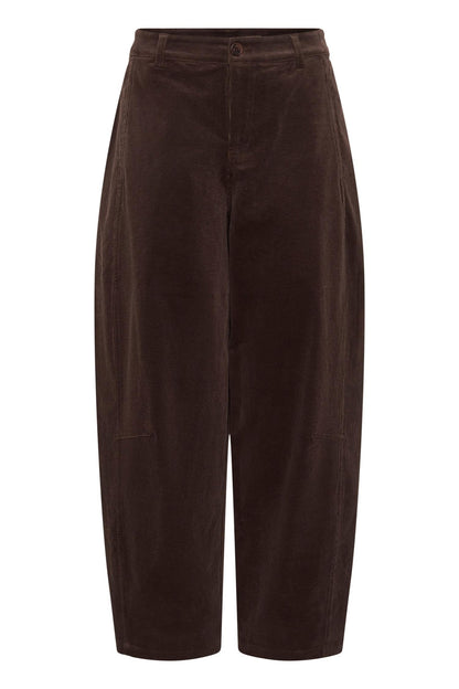 Crballlie Barrel Pant Brun