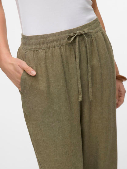 Vmlinn Hw Pants Wvn Noos Grønn